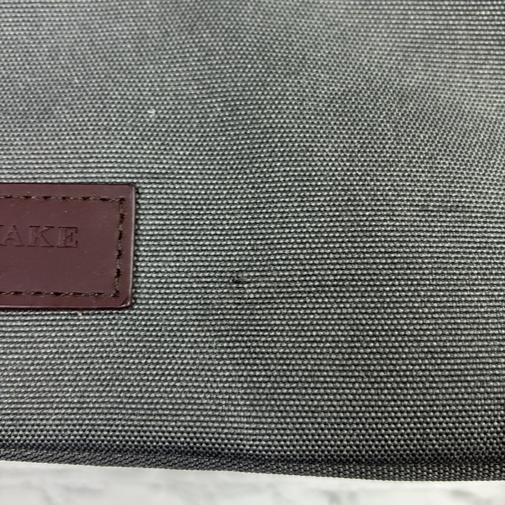 ISSEY MIYAKE PARFUMS Satchel Style Foldover Grey Backpack - Picture 5 of 8